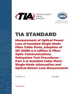 TIA ANSI/TIA-526-7-A