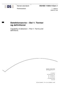 DANSK DS/ISO 11843-1