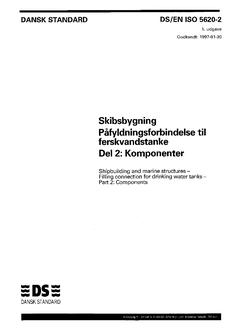 DANSK DS/EN ISO 5620-2