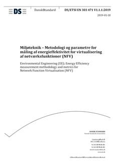 DANSK DS/ETSI EN 303 471 V1.1.1
