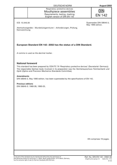 DIN EN 142