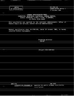 FED W-C-596/160 Notice 1 - Cancellation
