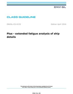 DNV DNVGL-CG-0152