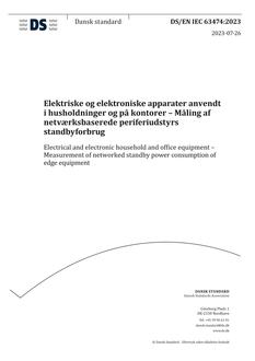 DANSK DS/EN IEC 63474
