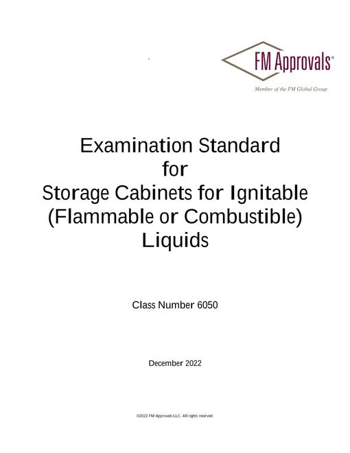 FM Approvals 6050