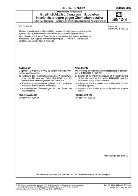 DIN 58940-8