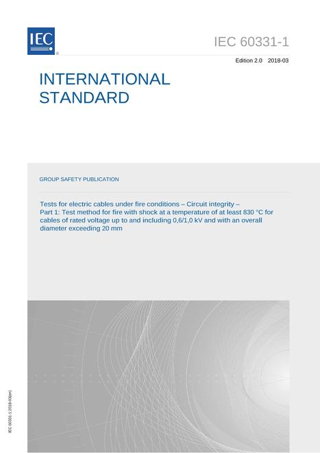 IEC 60331-1 Ed. 2.0 en:2018