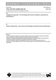 CEI UNI EN 16603-60-20