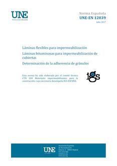AENOR UNE-EN 12039