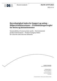DANSK DS/EN 16757