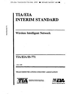 TIA TIA/EIA/IS-771