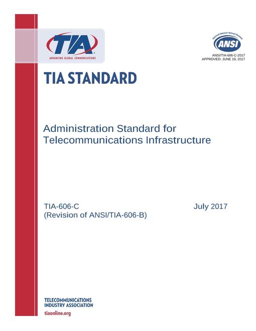 TIA ANSI/TIA-606-C
