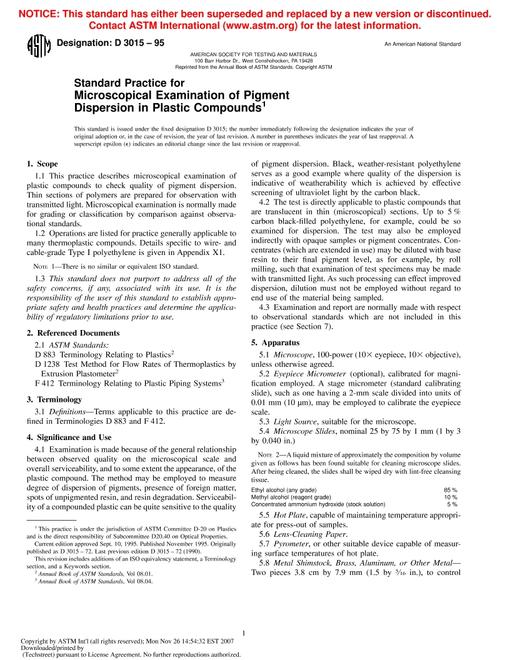 ASTM D3015-95