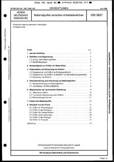 VDI VDI 3631
