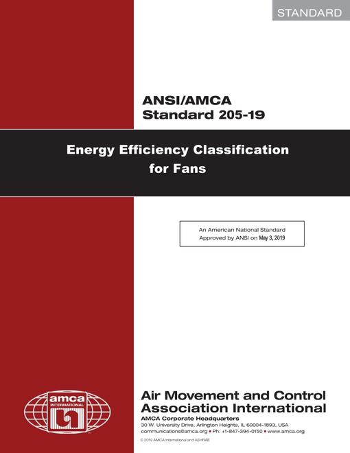 AMCA 205-19