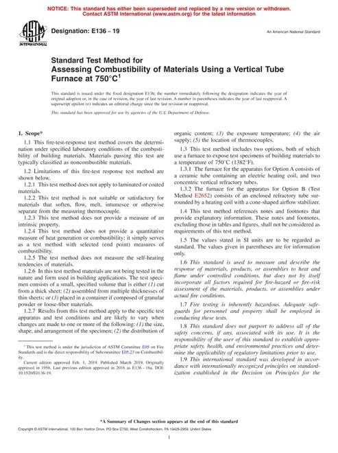 ASTM E136-19
