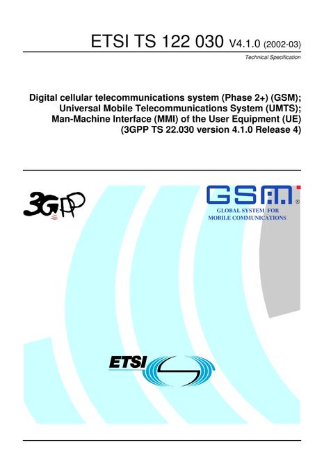ETSI TS 122 030