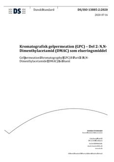 DANSK DS/ISO 13885-2