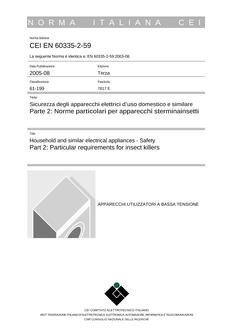 CEI EN 60335-2-59