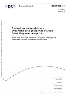 DANSK DS/EN 10245-4