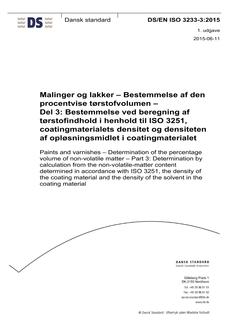 DANSK DS/EN ISO 3233-3