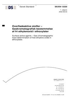 DANSK DS/EN 13320