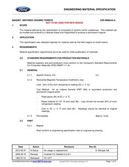 FORD ESF-M99G42-A
