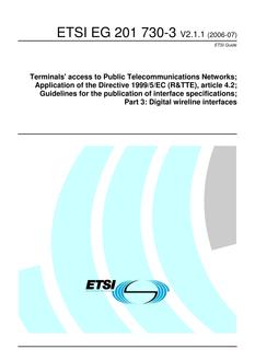ETSI EG 201 730-3
