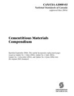CAN/CSA A3000-03 CONSOLIDATION