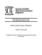 SCTE 165-5 2009