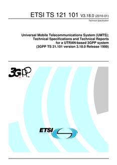 ETSI TS 121 101