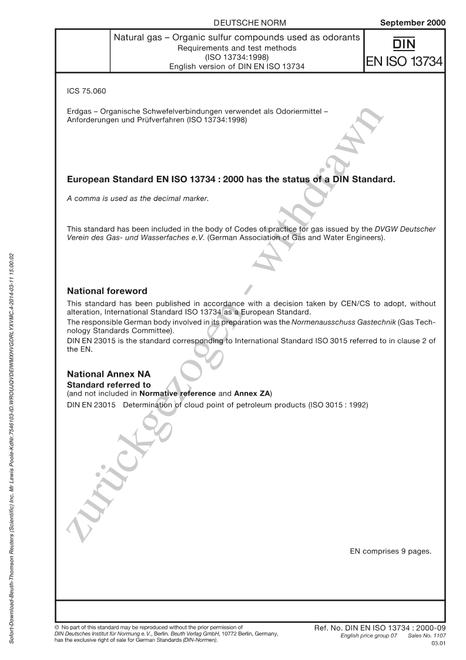 DIN EN ISO 13734