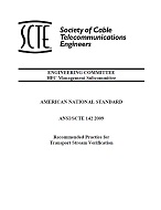 SCTE 142 2009
