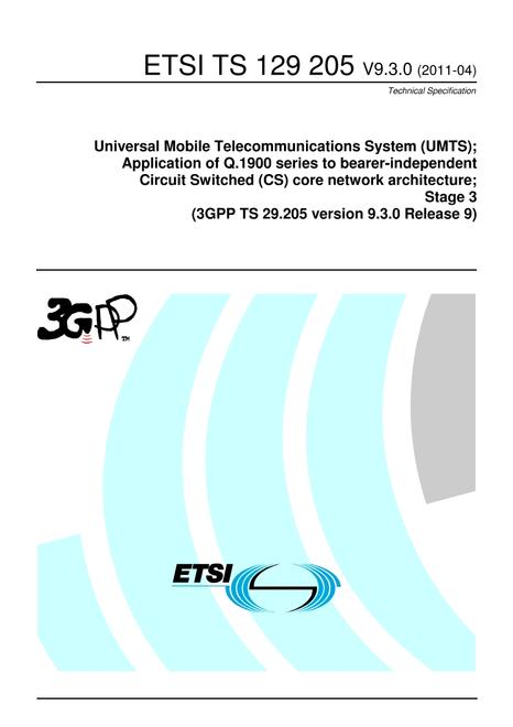 ETSI TS 129 205