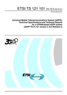 ETSI TS 121 101