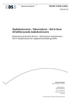 DANSK DS/ISO 17420-4