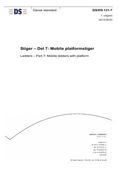 DANSK DS/EN 131-7