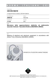 CEI EN 50419