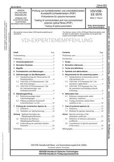 VDI VDI/VDE-EE 5570 BLATT 2