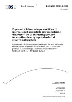 DANSK DS/EN ISO 20685-2