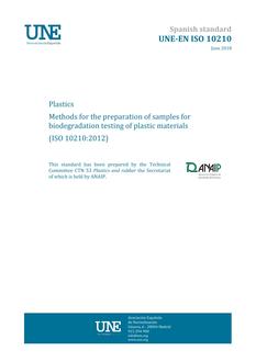 AENOR UNE-EN ISO 10210
