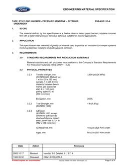 FORD ESB-M3G132-A