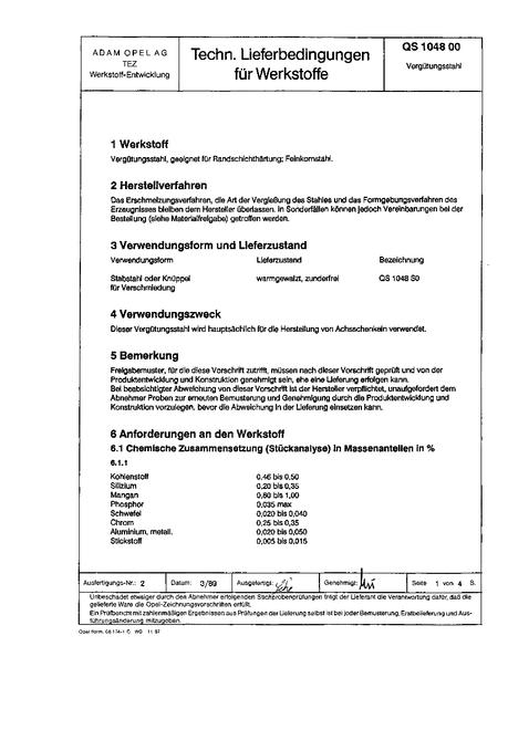 GME QS 104800