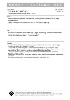 CEI EN IEC 62439-2