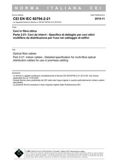 CEI EN IEC 60794-2-21