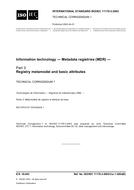 ISO/IEC 11179-3 Ed. 1.0 en CORR1:2004