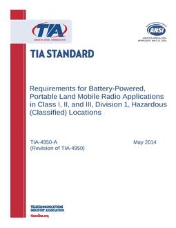 TIA ANSI/TIA-4950-A