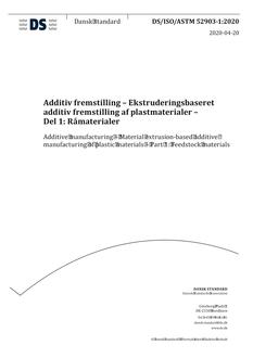 DANSK DS/ISO/ASTM 52903-1