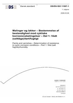 DANSK DS/EN ISO 11997-1