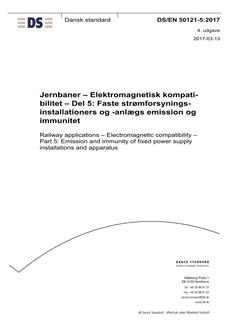 DANSK DS/EN 50121-5